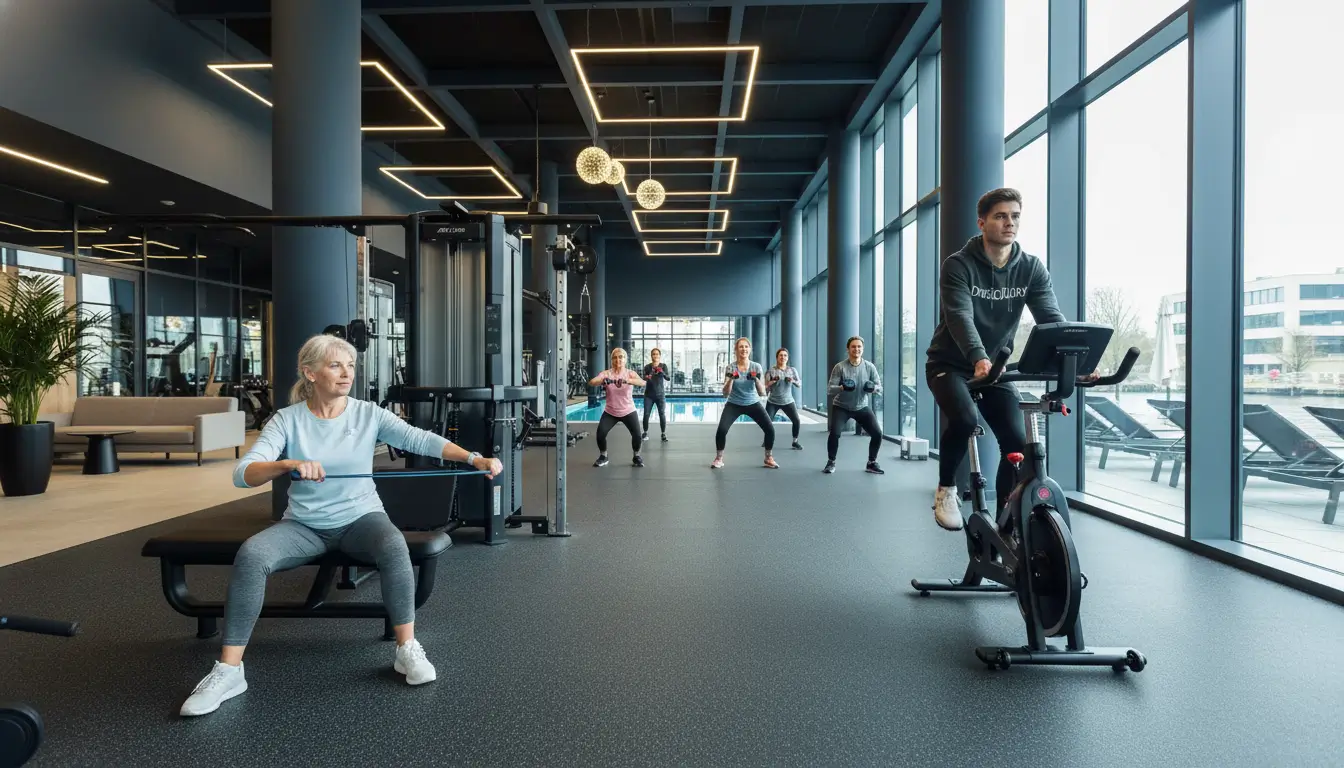 David Lloyd Amsterdam membership plans for seniors, young adults, students and off-peak gym access