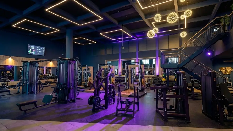 David Lloyd Amsterdam facilities including modern gym equipment, swimming pools, group fitness classes and spa areas